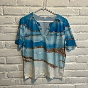 NWOT Super cute beachy top